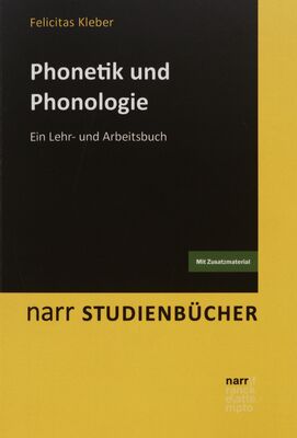 Phonetik und Phonologie : ein Lehr- und Arbeitsbuch /