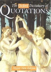 The Oxford dictionary of quotations /