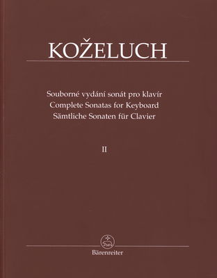 Souborné vydání sonát pro klavír II, Sonatas 13-24 /
