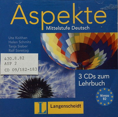 Aspekte. CD 2 zum Lehrbuch 2 / : Mittelstufe Deutsch. Kapitel 5-7