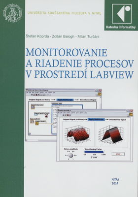 Monitorovanie a riadenie procesov v prostredí LabVIEW /