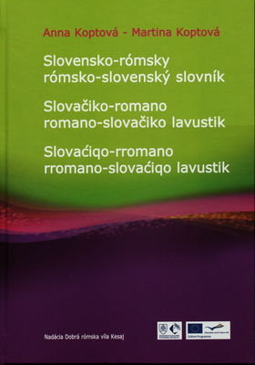 Slovensko-rómsky rómsko-slovenský slovník /