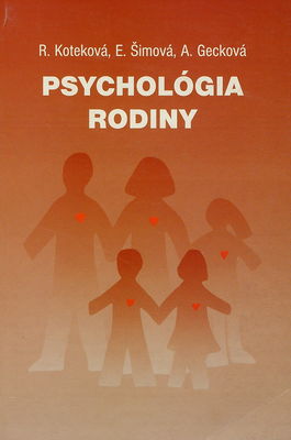 Psychológia rodiny /