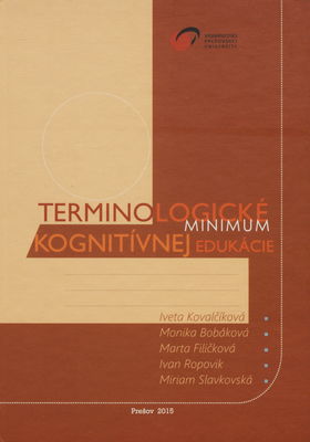 Terminologické minimum kognitívnej edukácie /