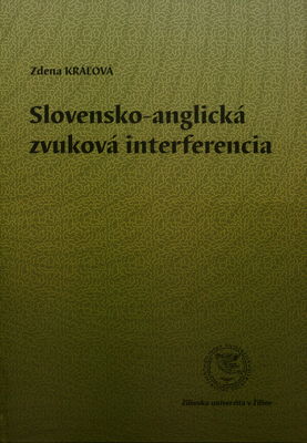 Slovensko-anglická zvuková interferencia /