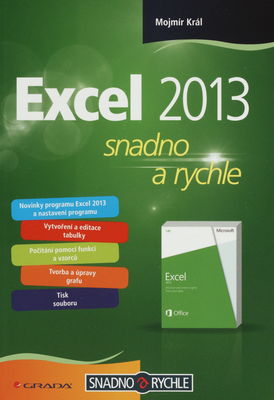 Excel 2013 : snadno a rychle /