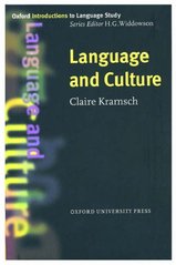 Language and culture /