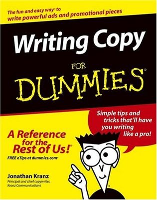 Writing copy for dummies /