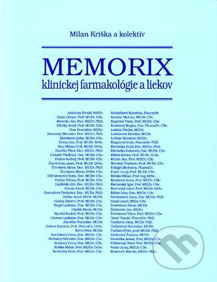 Memorix klinickej farmakológie a liekov /