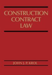 Construction contract law. /