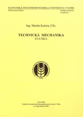 Technická mechanika : statika /