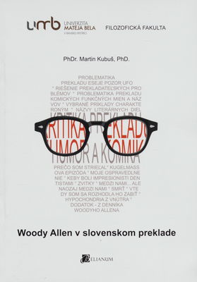 Woody Allen v slovenskom preklade /