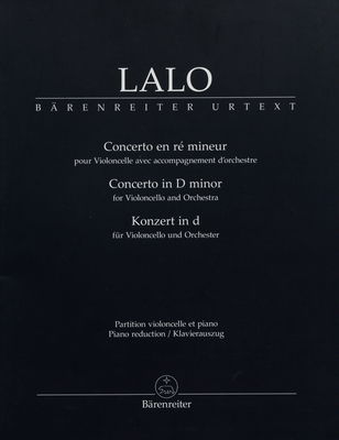Concerto en ré mineur pour Violoncelle avec accompagnement d´orchestre