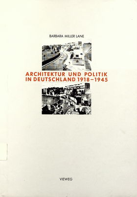 Architektur und Politik in Deutschland 1918-1945 /
