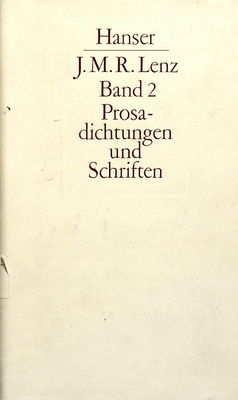 Werke un Briefe in drei Bänden Band 2 /