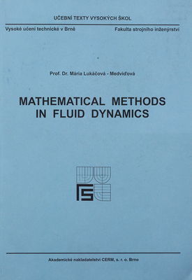 Mathematical methods in fluid dynamics /
