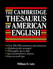 The Cambridge thesaurus of American English /