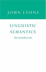 Linguistic semantics : an introduction /