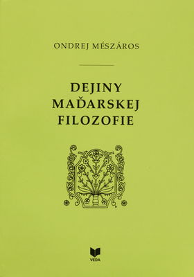 Dejiny maďarskej filozofie /