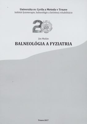 Balneológia a fyziatria /