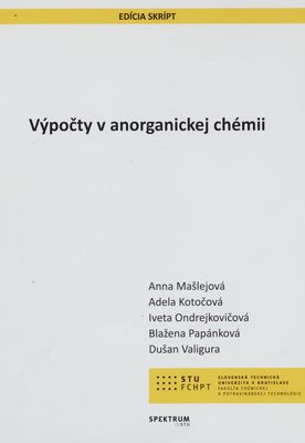Výpočty v anorganickej chémii /