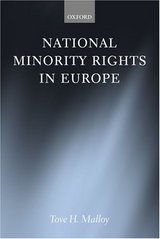 National minority rights in Europe /