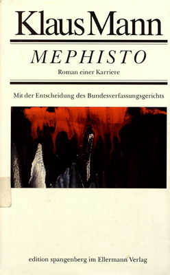 Mephisto : Roman einer Karriere /