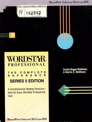 WordStar Professional : the complete reference /