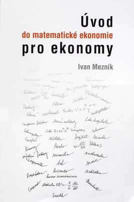 Úvod do matematické ekonomie pro ekonomy /
