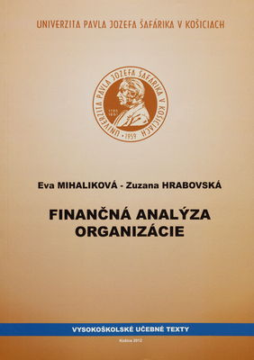 Finančná analýza organizácie /