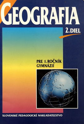 Geografia pre 1. ročník gymnázií. 2. diel, Humánna geografia /