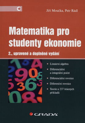Matematika pro studenty ekonomie /