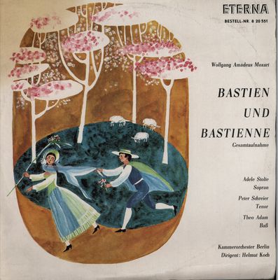 Bastien und Bastienne Deutsches Singspiel in einem Akt /