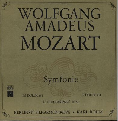 Symfonie K.338, K.297, K.184
