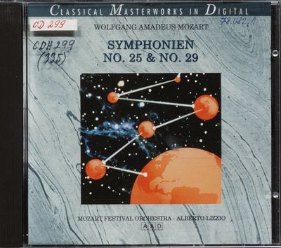 Symphonien No. 25 & No. 29