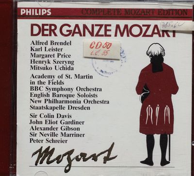 Der ganze Mozart : Mozart 200 weltstars präsentieren Höhepunkte der vollständigen Mozart-Edition /