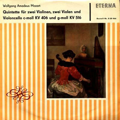 Quintette für zwei Violinen, zwei Violen und Violoncello c-moll KV 406 ; Quintette für zwei Violinen, zwei Violen und Violoncello g-moll KV 516