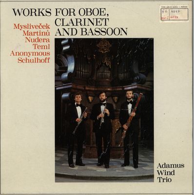 Works for oboe, clarinet and bassoon