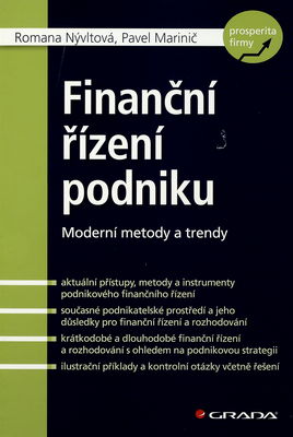 Finanční řízení podniku : moderní metody a trendy /