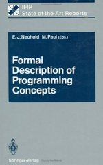 Formal description of programming concepts. /
