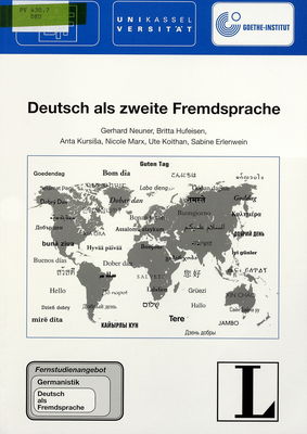 Deutsch als zweite Fremdsprache /