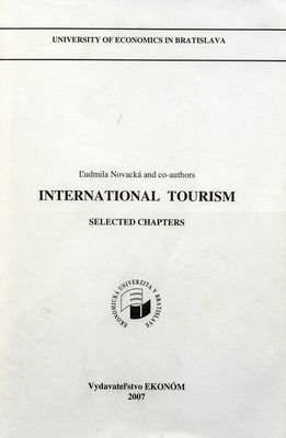 International tourism : selected chapters /