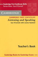Cambridge first certificate : listening and speaking : teacher´s book /