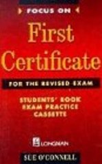 Focus on first certificate for the revised exam / Student´s book exam practice cassette Exam practice 1-8