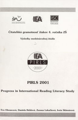 Čitateľská gramotnosť žiakov 4. ročníka : výsledky medzinárodnej štúdie PIRLS 2001 /