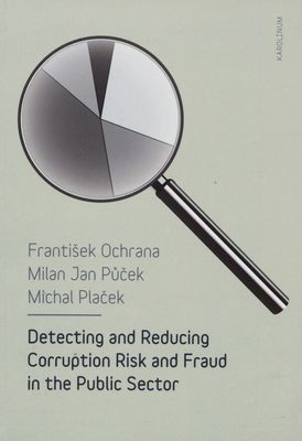 Detecting and reducing corruption risk and fraud in the public sector /