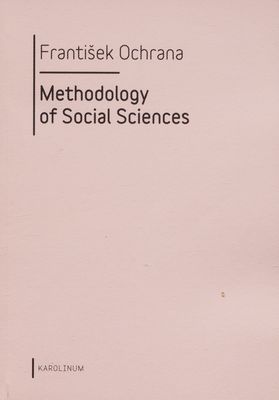 Methodology of social sciences /