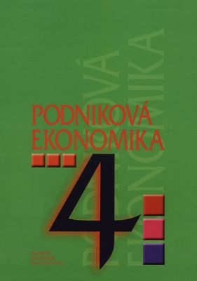 Podniková ekonomika : pre 4. ročník študijného odboru obchodná akadémia /