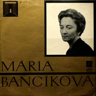 Mária Bancíková : Herecký portrét