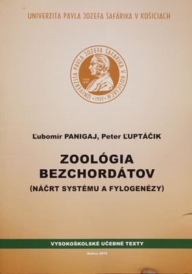 Zoológia bezchordátov : (náčrt systému a fylogenézy) /
